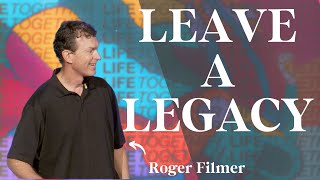 How to Leave a Legacy  Sunday Sermon  Clovie Online [upl. by Hgeilhsa414]