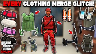 Every Clothing Merge Glitch In GTA 5 Online [upl. by Monie630]