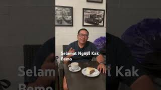 Kak Bemo Berpantunshortvideo cappuccino cake pantun bemocorner [upl. by Jacobba]