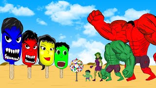 The Evolution of ICE CREAM vs TEAM HULK  Evolution Mystery  SUPER HOT MOVIES [upl. by Amat983]