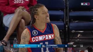 2024 BIG3 Week 1  Power vs 3s Company  Glen Rice Jr takes on Michael Beasley amp Mario Chalmers [upl. by Aramen]