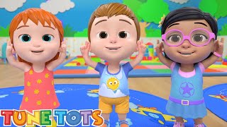 Head Shoulders Knees amp Toes Exercise song for kids [upl. by Adnilasor720]