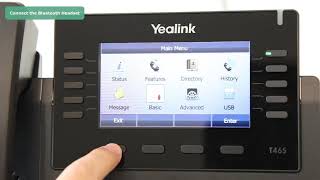 Yealink T46S Bluetooth [upl. by Schurman]