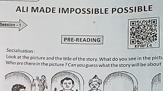 ALI MADE IMPOSSIBLE POSSIBLESGP1234 all ପ୍ରଶ୍ନ ଉତ୍ତର class 8 English  lesson 1 quesans [upl. by Casia612]