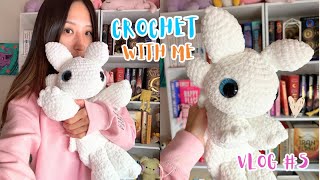 Lets crochet another dragon  a week of crochet [upl. by Nyrahs262]