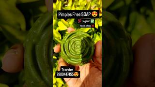 Pimples FREE Soap 😘  Organic soaps  To order WhatsApp  7989447455 [upl. by Nylirrehs]