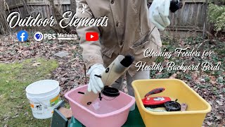 Cleaning Feeders for Healthy Backyard Birds  OE [upl. by Aufmann]