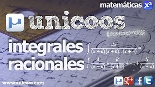 Integral racional en fracciones simples 01 BACHILLERATO matematicas [upl. by Neale489]