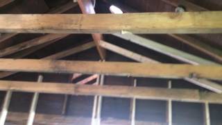 house remodel  part 11 vaulted ceilings [upl. by Yanahc]