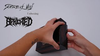 Benighted  Unboxing Breeee box Obscene Repressed [upl. by Sidnac]