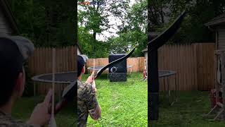 TopArchery 60quot Recurve Bowarchery archer archeryaddict archerysupplier huntingbow archerylife [upl. by Nalat]