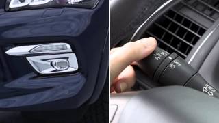 2015 Infiniti QX80  Headlights and Exterior Lights [upl. by Divod]