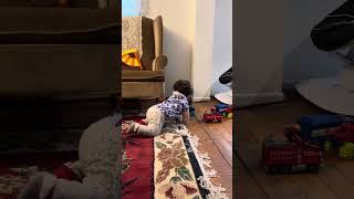 Part II Crawling Baby Roomba Vacuum [upl. by Virgilia]