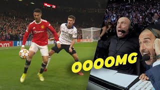 Commentators Reactions On Cristiano Ronaldo Skills [upl. by Nodrog945]