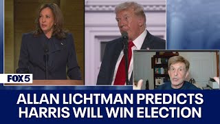 Presidential predictor Allan Lichtman stands by call that Harris will win 2024 election [upl. by Mountfort910]