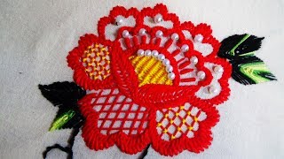 Hand Embroidery Brazilian Embroidery [upl. by Zadack883]