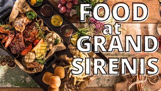 Food at Grand Sirenis Resort Riviera Maya Mexico  Review [upl. by Esidnac41]