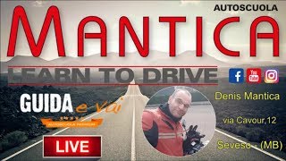 Autoscuola Mantica Live  I Pneumatici [upl. by Alyt615]