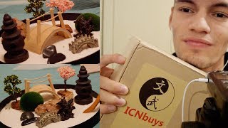 Mi JARDIN ZEN ICN  El Unboxing mas RELAJANTE y COSQUILLOSO  ASMR español [upl. by Annim]