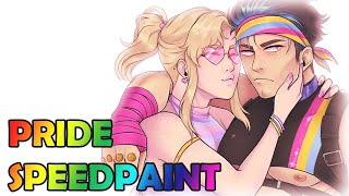 Pride OC SPEEDPAINT [upl. by Glendon765]