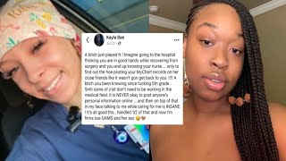 Nurse Caught Exposing Her Friends Medical Records For Views [upl. by Einhpets]