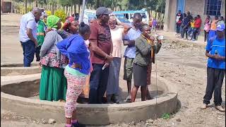 IRENE TECHGIRL WITH MP GIKARIA DURING BURSARIES ISSUANCE TODAY AT NAKURU trending [upl. by Nosiram]