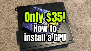 How to Install a graphics card GPU into your pc Episode4 [upl. by Ahsyek]