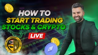 Mastering Stock and Crypto Trading A Comprehensive Guide for Beginners Live [upl. by Ocirled]