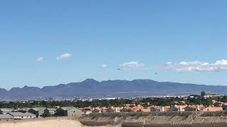 Thunderbirds Las Vegas flyover April 11 2020 [upl. by Richman]