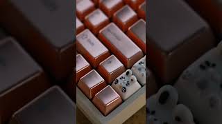 How These Metal Keycaps Changed my life 🥰 computerkeyboard asmr keycaps mechanicalkeyboard [upl. by Ahsiekel]