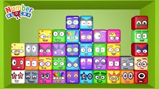 Numberblocks Puzzle Step Squad 1  600 to 6000000 MILLION to 16000000 MILLION BIGGEST Numbers [upl. by Ecyac]