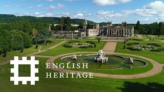 Postcard from Witley Court And Gardens Worcestershire  England Drone footage [upl. by Ellenehc518]