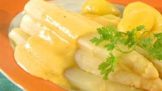 Rezept Sauce Hollandaise  SpargelSoße einfach selber machen [upl. by Freyah985]