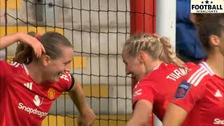 Manchester United vs Tottenham Highlights  Women’s Super League 2425  10132024 [upl. by Meer]