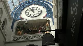 thorntons arcade clock chimes 11AM hour chimes not workiing [upl. by Marlie]