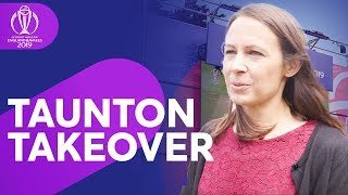 Taunton Takeover  5Time Olympian Jo Pavey amp Others On Arrival Of CWC19 Fanzone [upl. by Eletnahs]