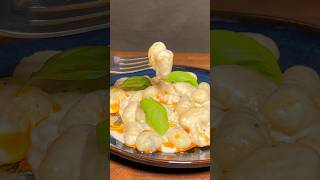 Easy cheesy gnocchi  Gorgonzola heaven cooking recipe [upl. by Aicinet660]