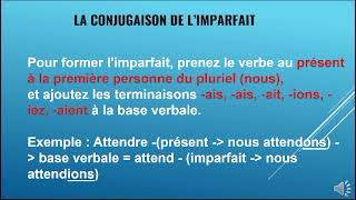 L’imparfait de l’indicatif [upl. by Ahsilat]