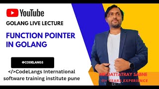 Golang  Function Pointer Live Lecture [upl. by Margalit]