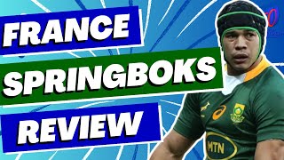 France v Springboks Quarter Final Review  Rugby World Cup 2023 [upl. by Noek385]