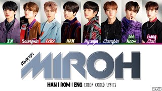 OT8 VER Stray Kids 스트레이 키즈  MIROH Color Coded HanRomEng Lyrics [upl. by Eisej121]