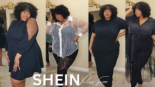 SHEIN Curve Winter Try On Haul  Size 22  Victoria Lashay [upl. by Naara]