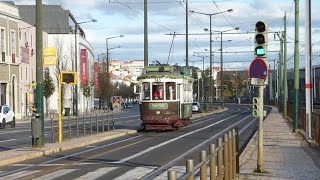 Eléctricos de Lisboa Dezembro 2016 [upl. by Yenots936]