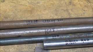 SHOP TIPS 175 Machinability of Steel part 1 tubalcain [upl. by Othella]