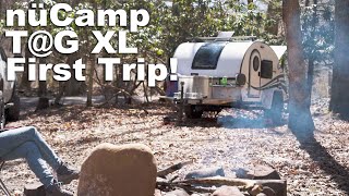 First camping trip of the season  nuCamp Tag XL Boondock in the deep backcountry of WV [upl. by Atinehs]