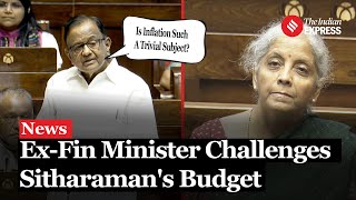 How ExFinance Minister Countered Nirmala Sitharamans Budget  P Chidambaram  Budget 2024 [upl. by Nyraf635]