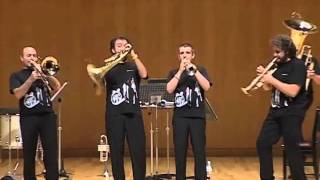 Gomalan Brass Quintet  The Flintstones LIVE IN TOKYO [upl. by Cathryn]