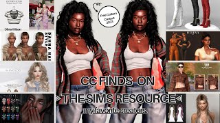 THE SIMS 4 2023 CC FINDS🔎 The Sims Resource💞my favorite creators💞  Links [upl. by Westley202]