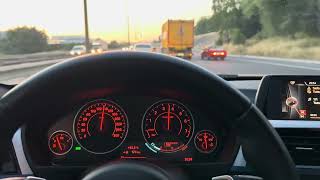 BMW 316i F30  Stage 1 Acceleration [upl. by Siahc919]