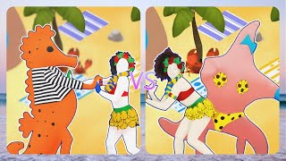 Just Dance 2017 amp 2018 Itsy Bitsy Teenie Weenie Beta Vs Final By The Sunlight Shakers [upl. by Nylevol]